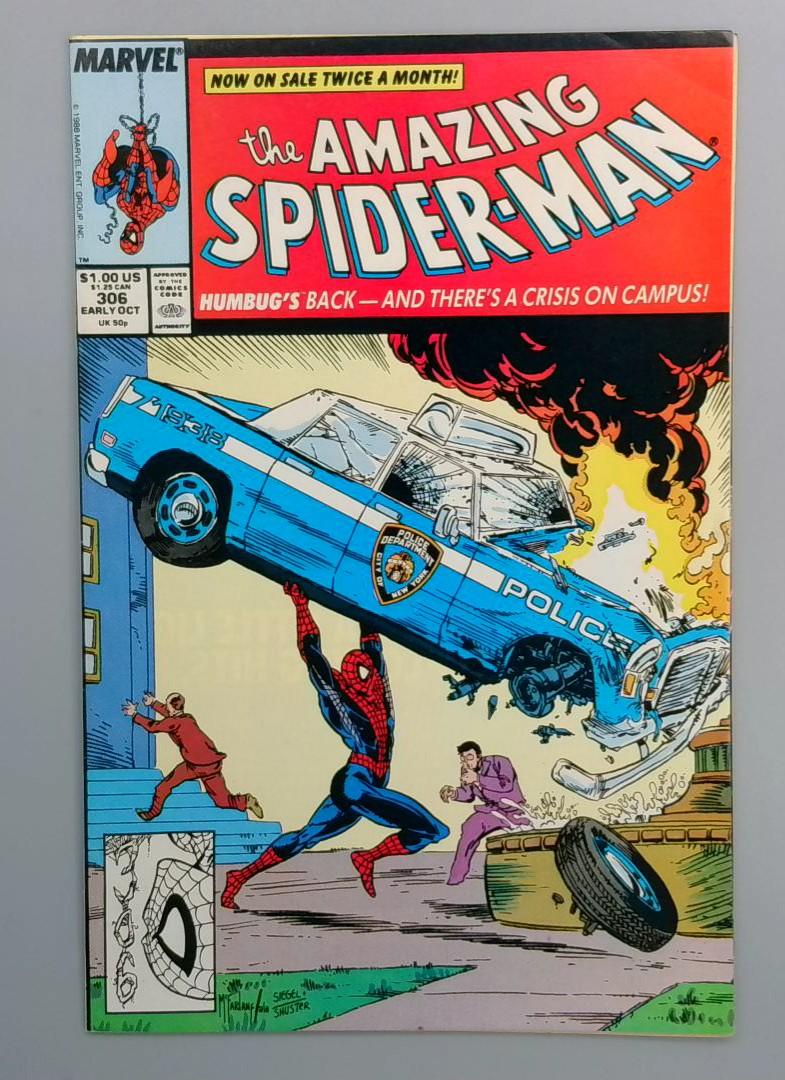 Amazing Spider-Man #306, VF/NM McFarlane Marvel, 1988 JR1