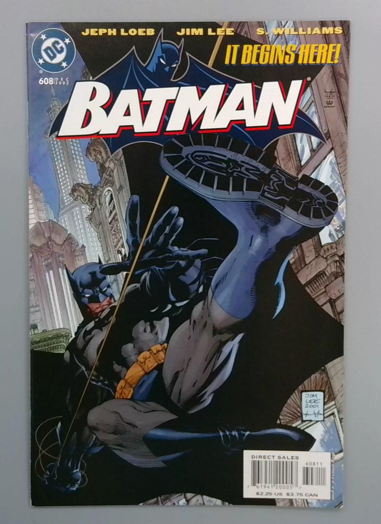 Batman #608, VF/NM Hush Begins by Jim Lee, DC Comics, 2002 JR1