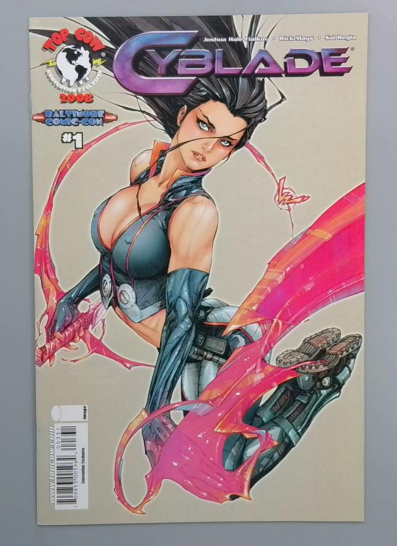 Cyblade #1 NM-, Baltimore Comic-Con Variant Top Cow, 2008 JR1