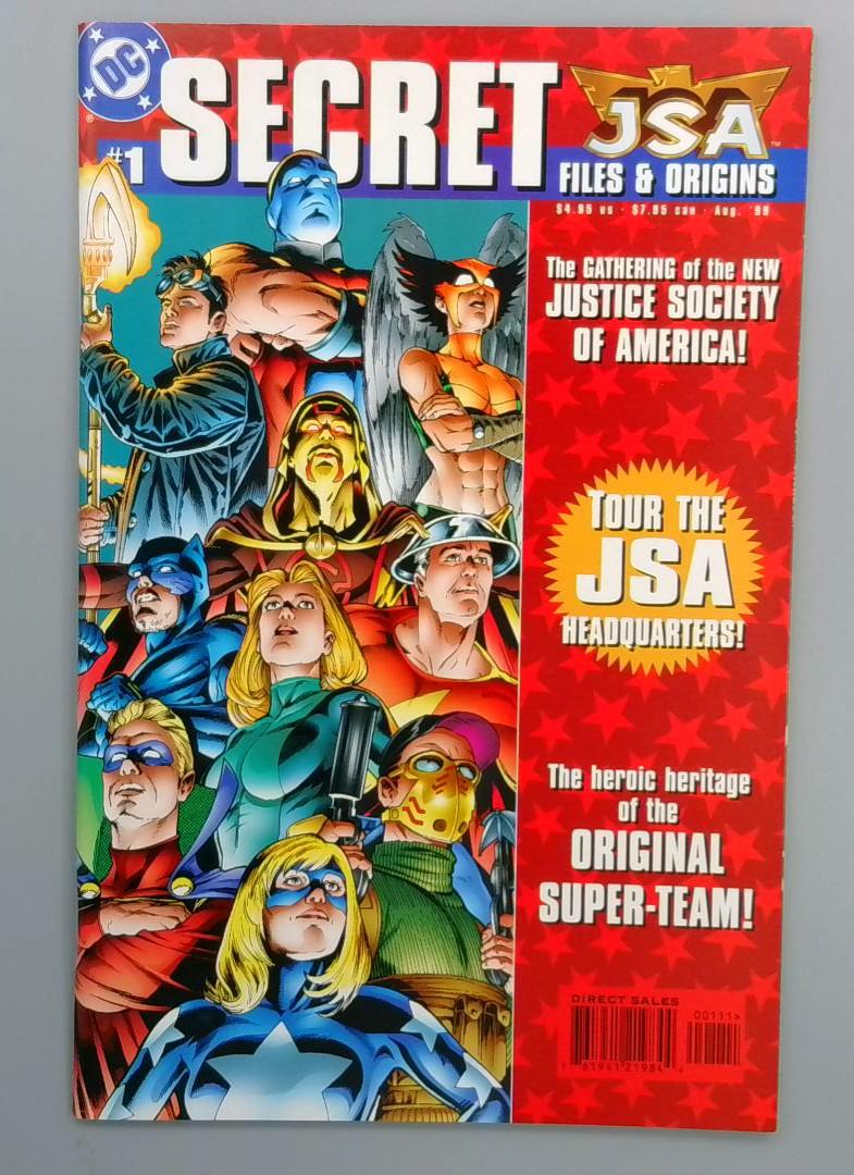 Secret JSA: Files & Origins #1, NM 1st Kendra Saunders DC Comics, 2001  JR1