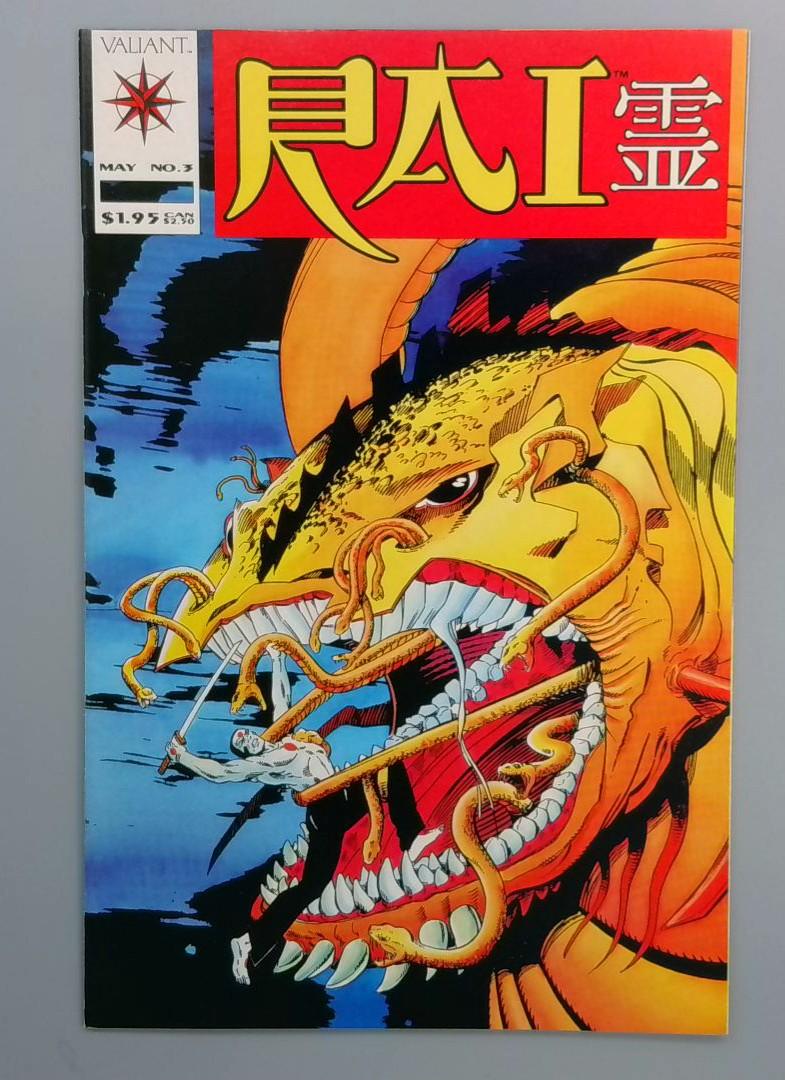 Rai #3, NM Low Print Valiant, May 1992  JR1