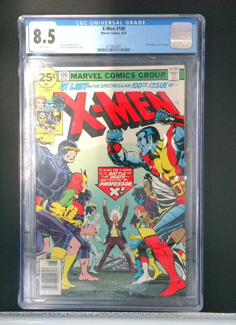 Uncanny X-Men #100, CGC 8.5, Marvel Comics, 1976 JR1