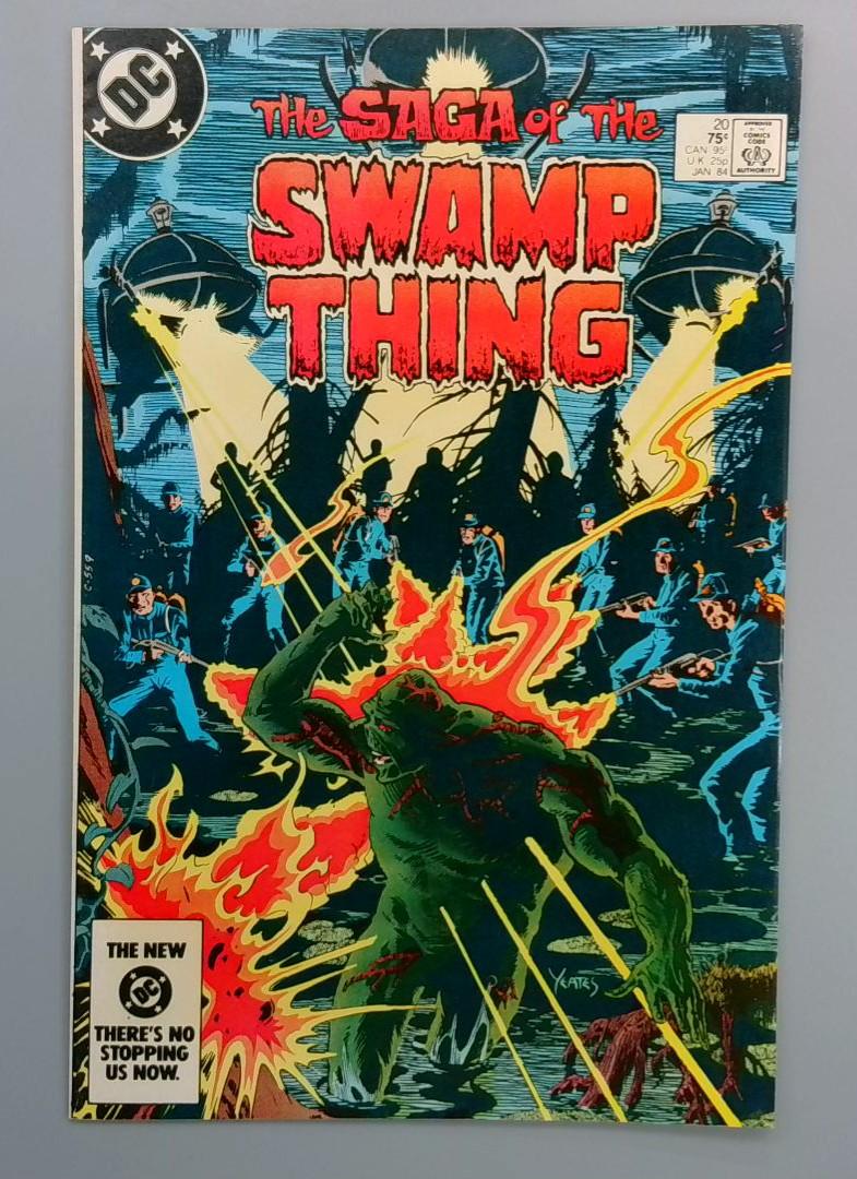 Saga of the Swamp Thing #20, NM First Alan Moore Issue DC Comics, 1984 JR1