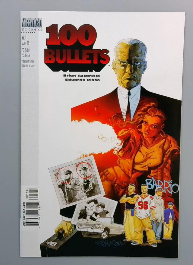 100 Bullets #1, NM- Vertigo/DC Comics, 1999  JR1
