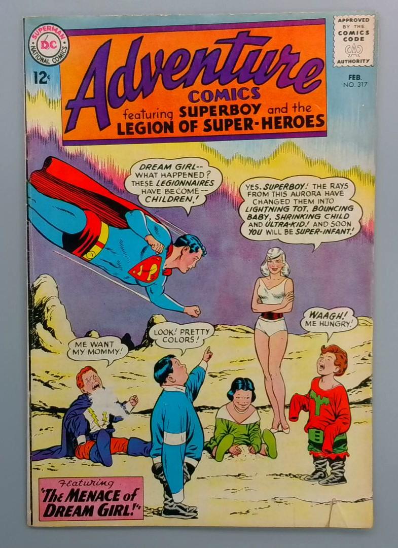 Adventure Comics #317, VG 1st Dream Girl DC Comics, 1964  JR1