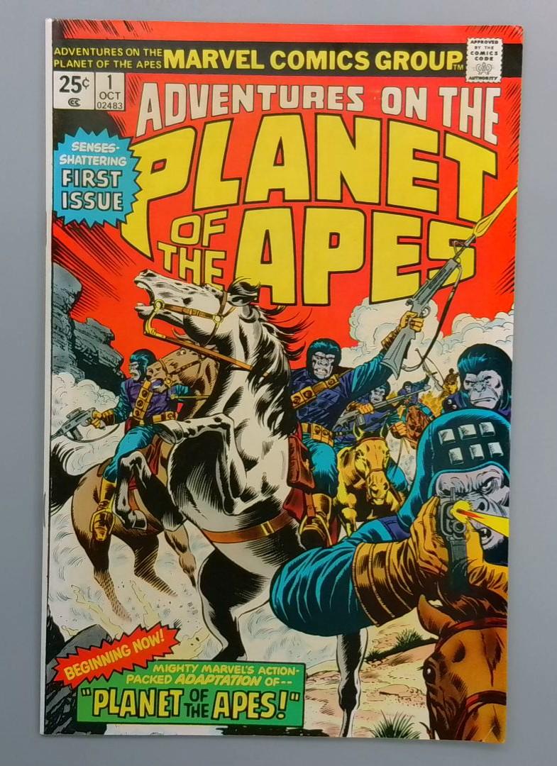 Adventures on the Planet of the Apes #1, VF+ Marvel Comics, 1974  JR1