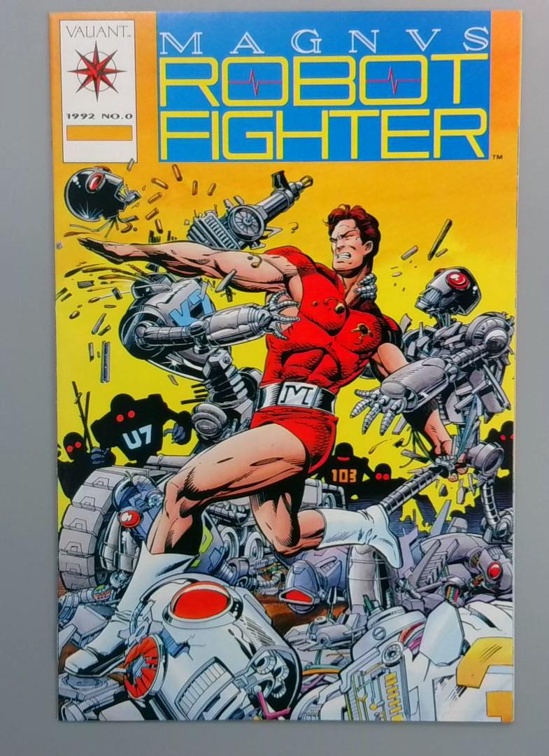 Magnus Robot Fighter #0, VF+ with Coupon Valiant, 1992JR1