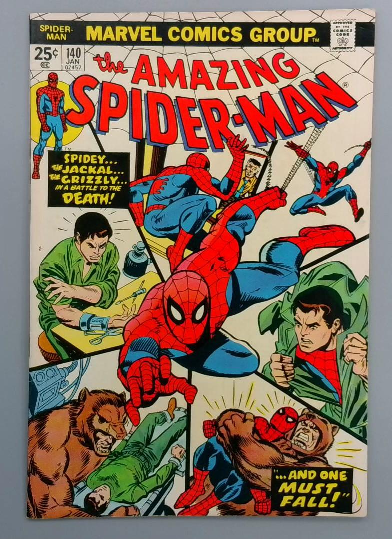 Amazing Spider-Man #140, VF 1st Glory Grant Marvel Comics, 1975 JR1