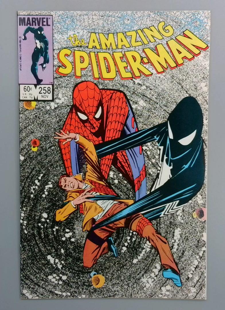 Amazing Spider-Man #258, Black Symbiote Marvel Comics, 1984 JR1