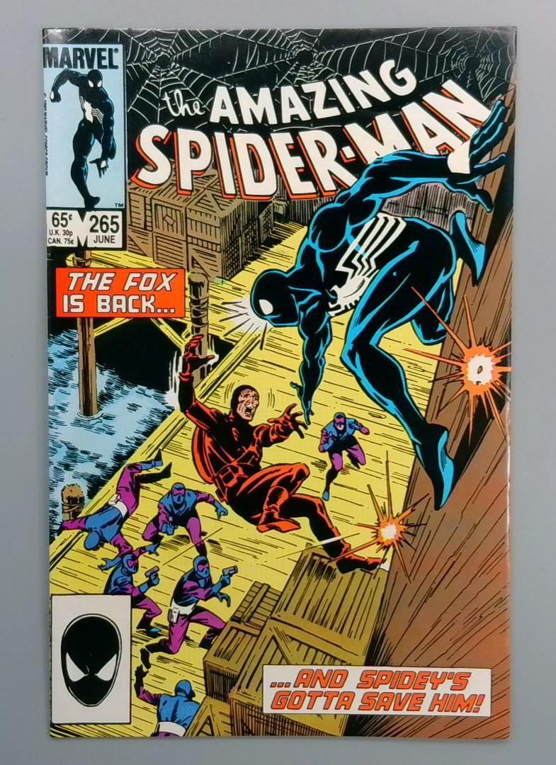 Amazing Spider-Man #265, 1st Silver Sable Marvel Comics, 1985 JR1