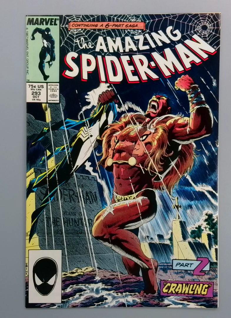 Amazing Spider-Man #293, NM- Kraven's Last Hunt Marvel Comics, 1987 JR1