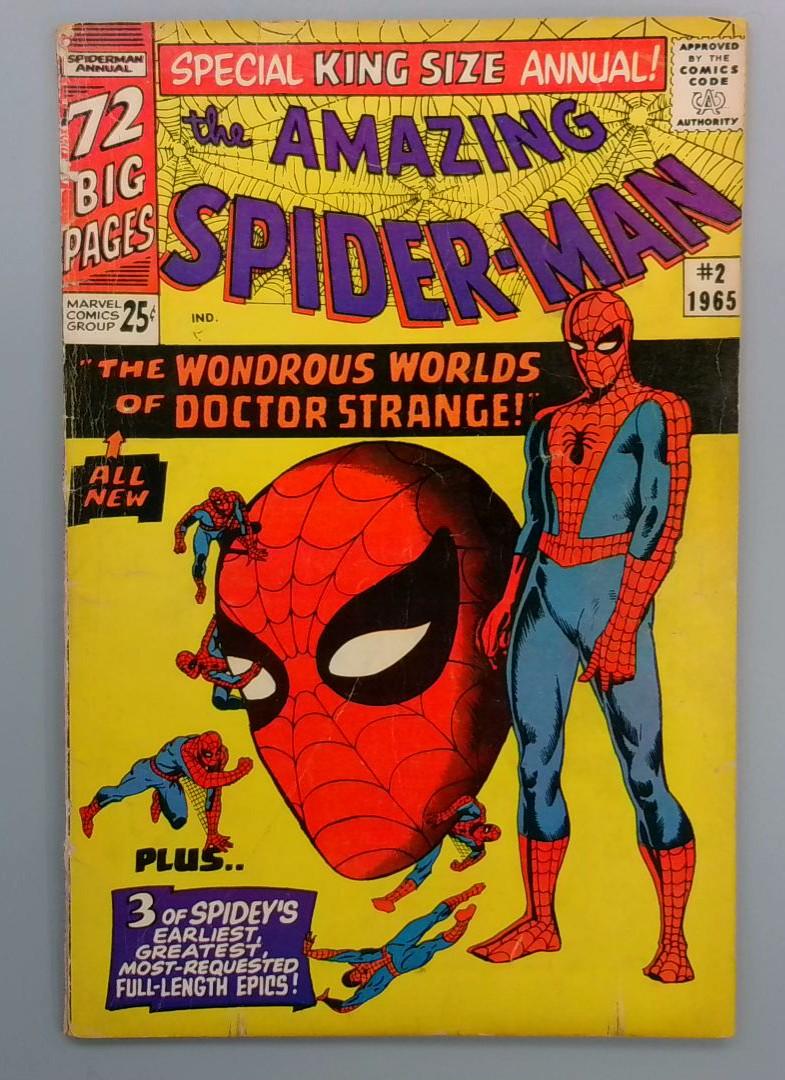 Amazing Spider-Man King Size Annual #2, VG Marvel Comics, 1965 JR1