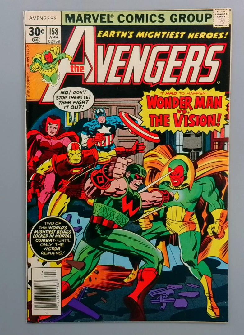 Avengers #158, VF 1st Gravitron, Marvel Comics, 1977 JR1