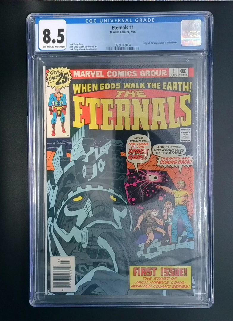 Eternals #1, CGC 8.5 First Issue, Marvel Comics, 1976