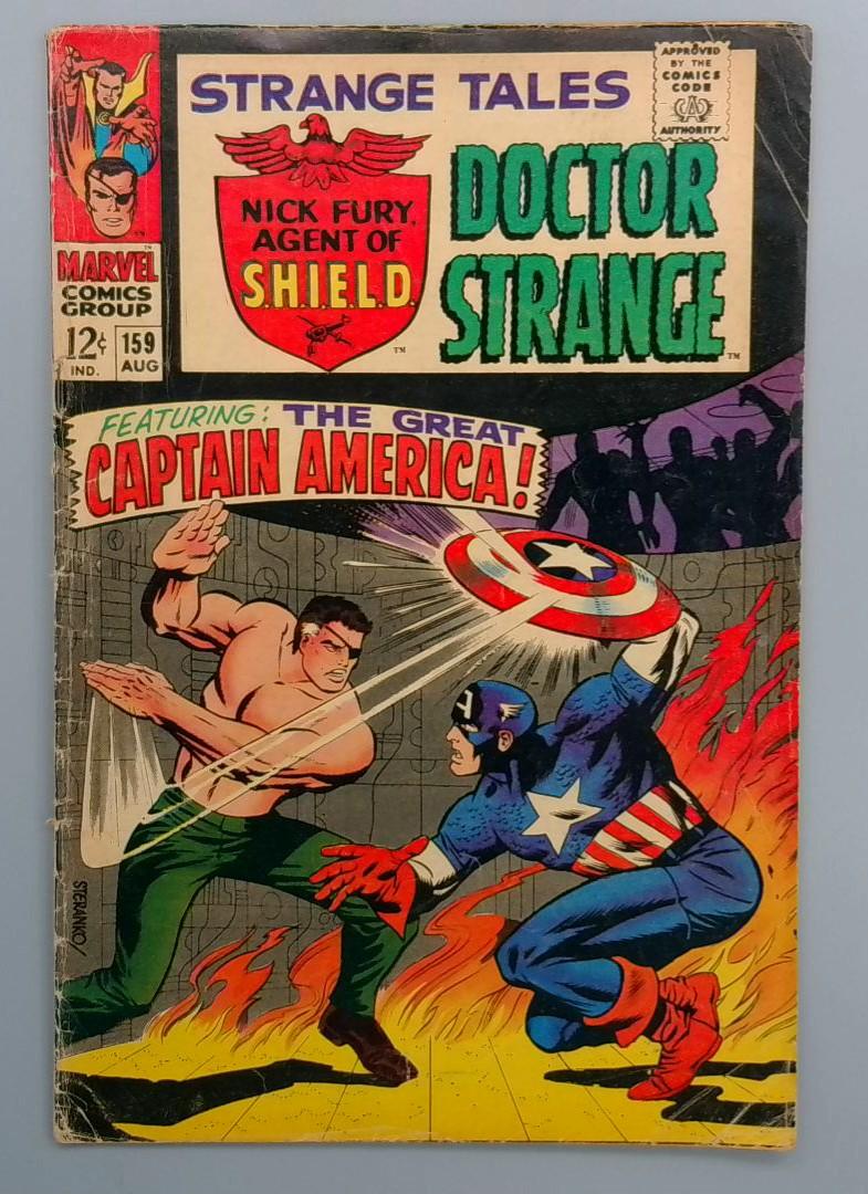 Strange Tales #159, VG+ 1st Contessa Valentina, Marvel Comics, 1967  JR1