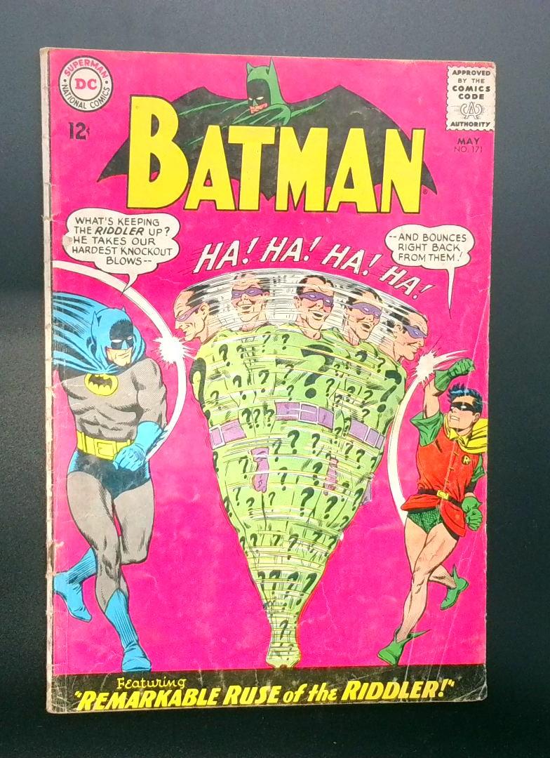 Batman #171, 1st Silver Age Riddler VG- DC Comics, May 1965