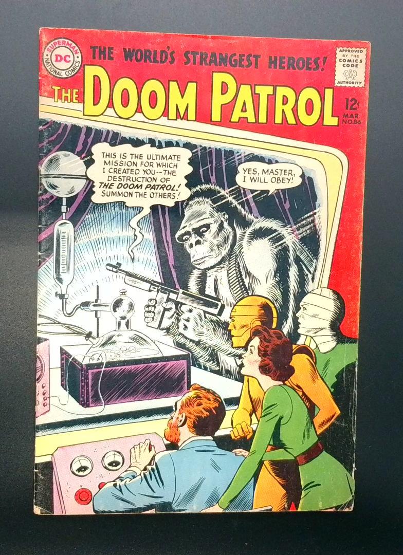 Doom Patrol #86, VG+ 1st Brotherhood of Evil DC Comics, 1964 Jr1