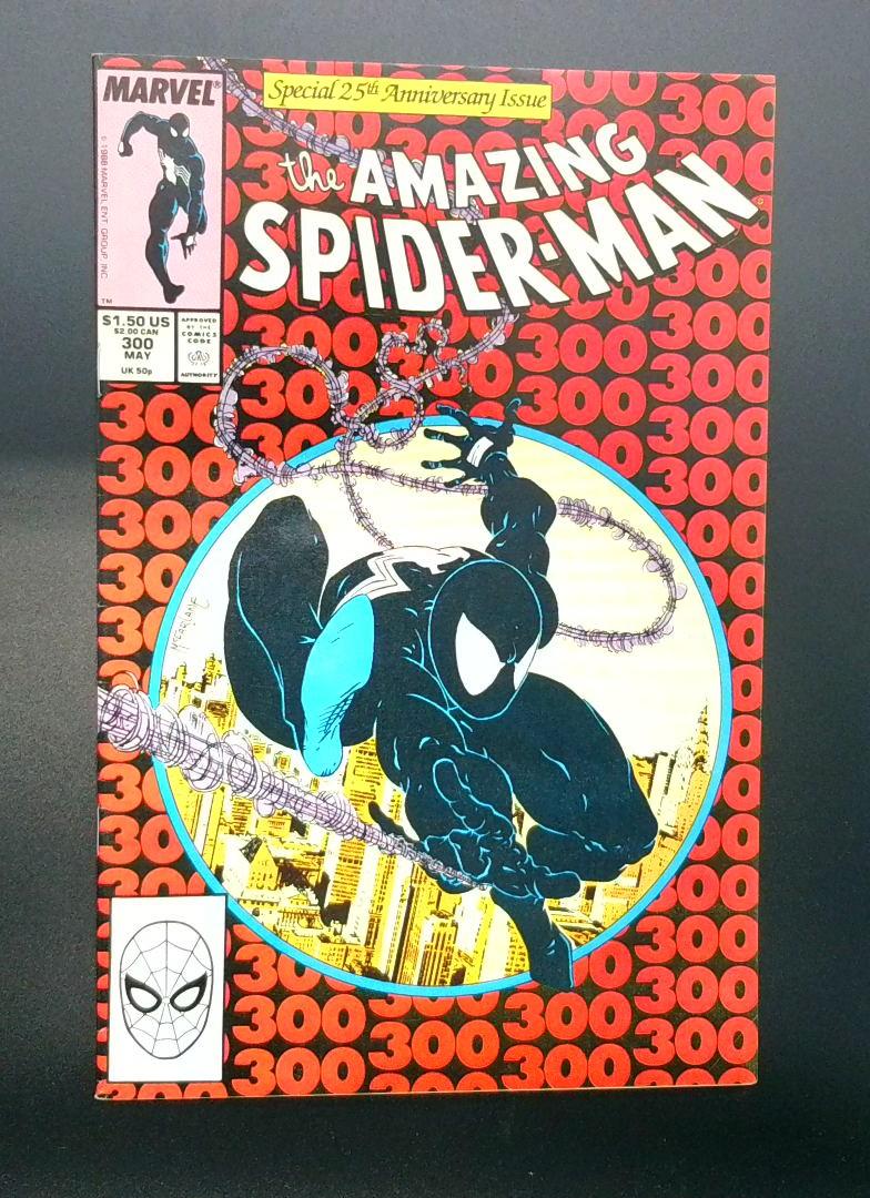 Amazing Spider-Man #300, 1st Appearance of Venom VF Marvel, 1988 JR1