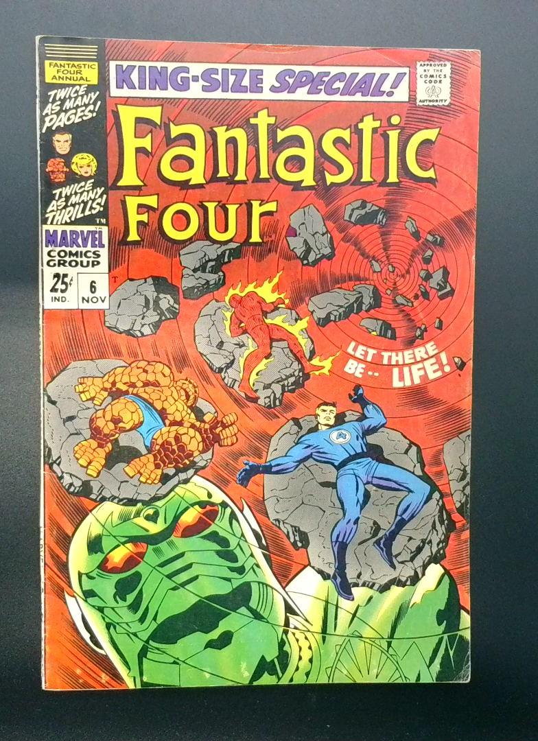 Fantastic Four #6 1st  Franklin Richards Fn+ Marvel Comics, 1966 JR1