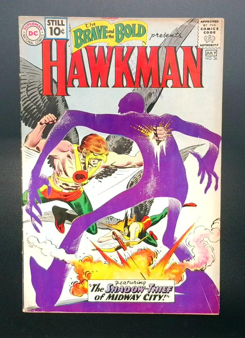 Brave and the Bold #36, Fn-, DC Comics, July 1961 JR1