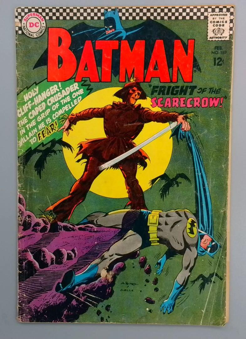 Batman #1289 VG- 1st Silver Age Scarecrow, KEY ISSUE DC Comics, 1966 JR1