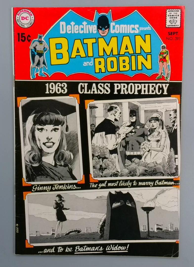 Detective Comics #391, FN- Yearbook Cover DC Comics, 1969 JR1
