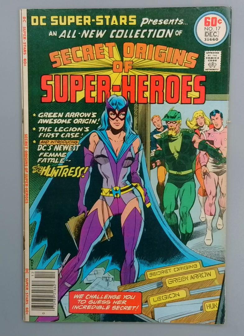 DC Super-Stars #17, FN/VF 1st Huntress DC Comics, December 1977 JR1