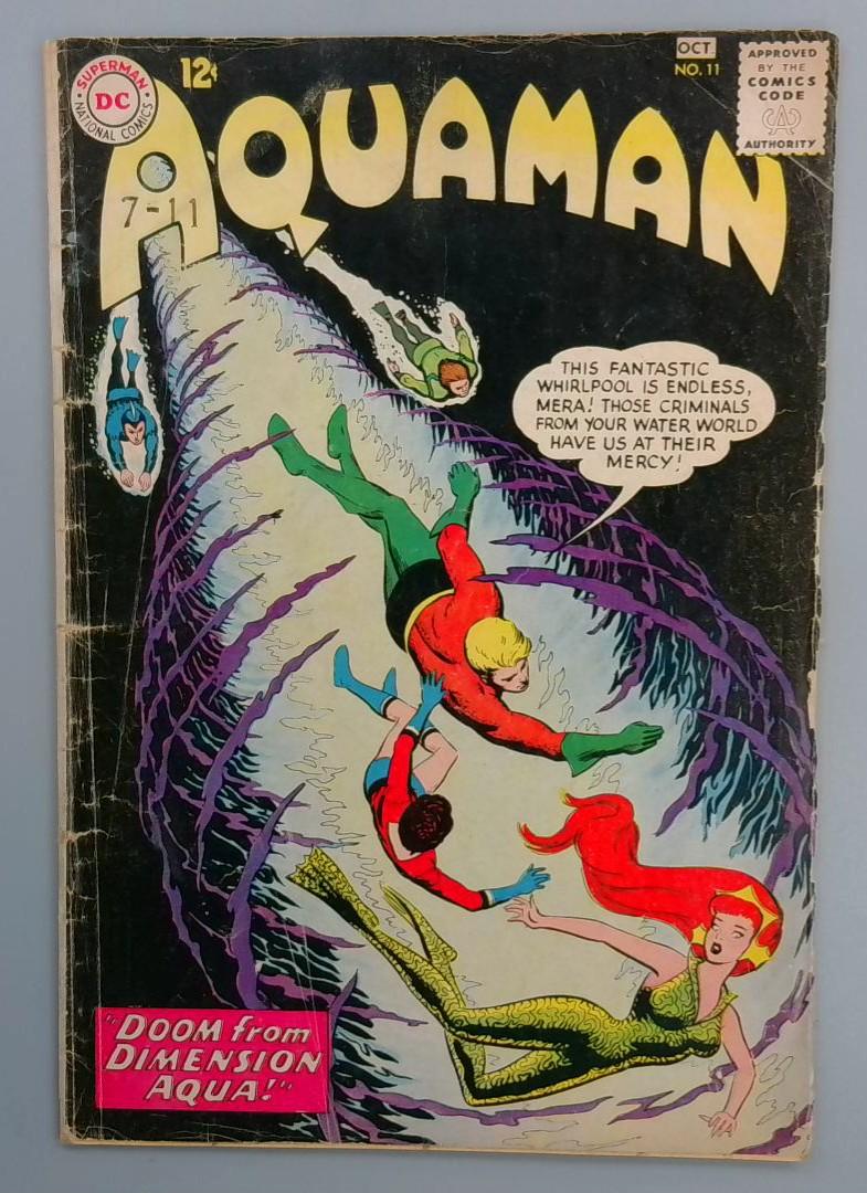 Aquaman #11, GD/VG 1st Mera, DC Comics, 1961 JR1