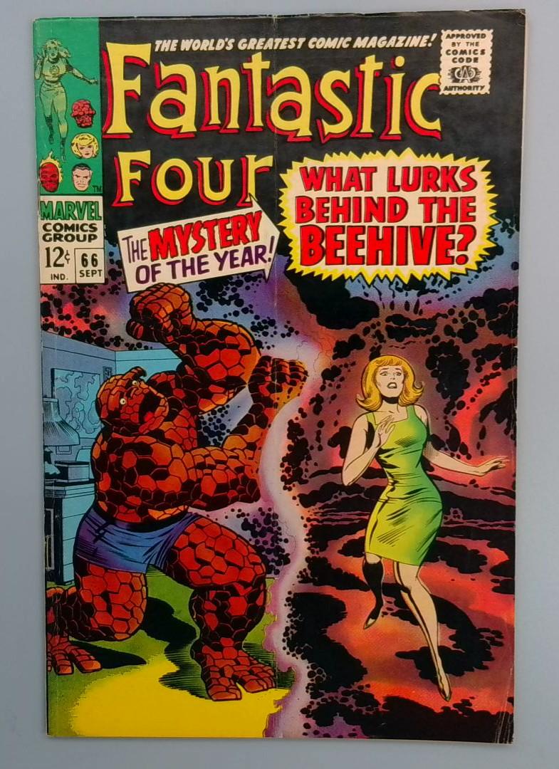 Fantastic Four #66, FN 1st HIM (Light Crease in Middle) Marvel 1967 JR1