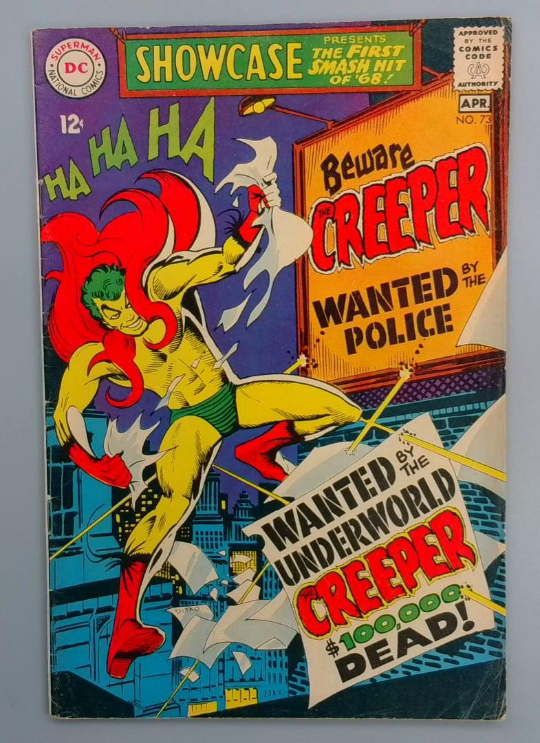 Showcase #73, FN- 1st Creeper Steve Ditko DC Comics, 1968 JR1