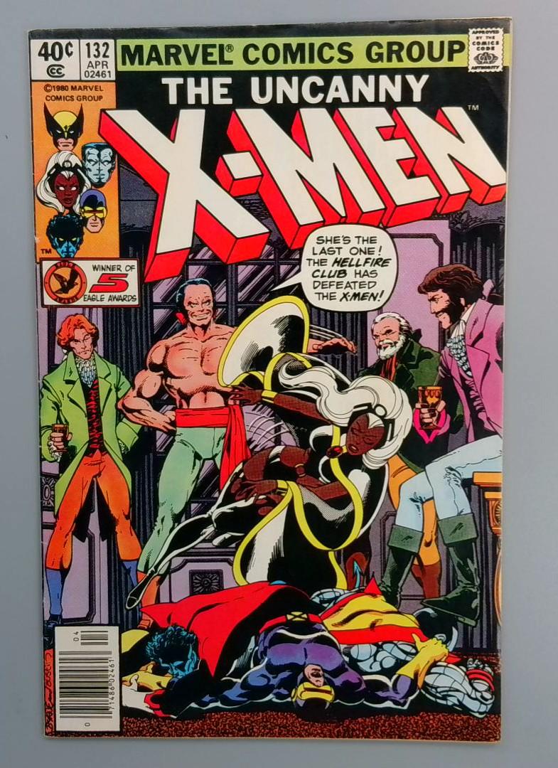 Uncanny X-Men #132, FN 1st Hellfire Club Marvel Comics Group, 1980