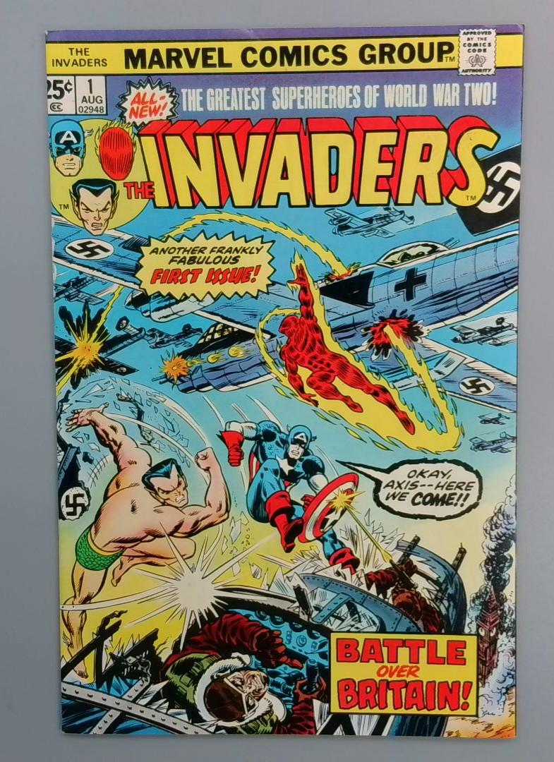Invaders #1, VF/NM, Marvel Comics Group, 1975 JR1