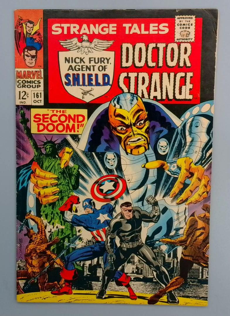 Strange Tales #161, VG/FN 1st Yellow Claw, Marvel Comics, 1967 JR1