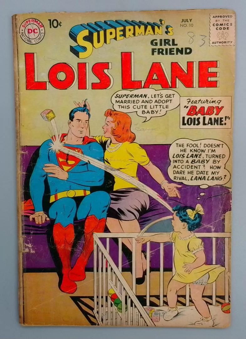 Superman's Girl Friend Lois Lane #110, GD DC Comics, July 1959 JR1