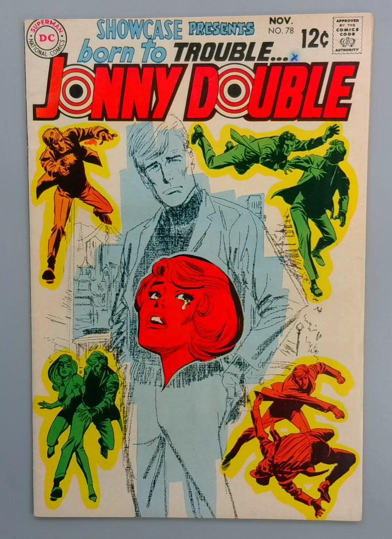 Showcase #78, VF- 1st Johnny Double, DC Comics, 1968 JR1