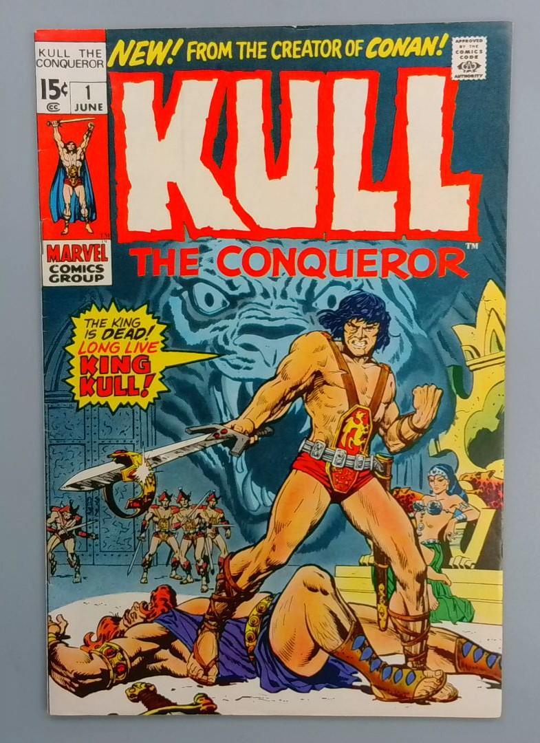 Kull the Conqueror #1, FN+ Marvel Comics, June 1971 JR1