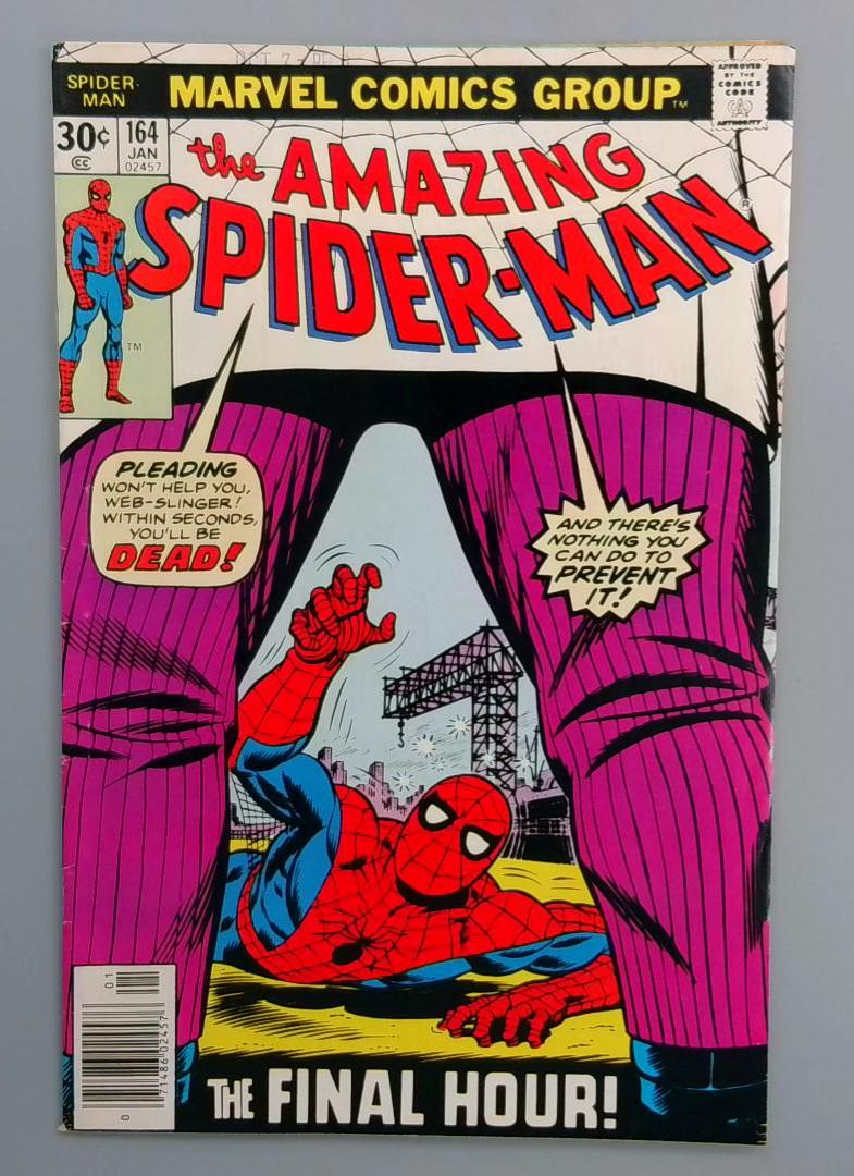 Amazing Spider-Man #164, FN- Kingpin Marvel Comics, January 1977 JR1