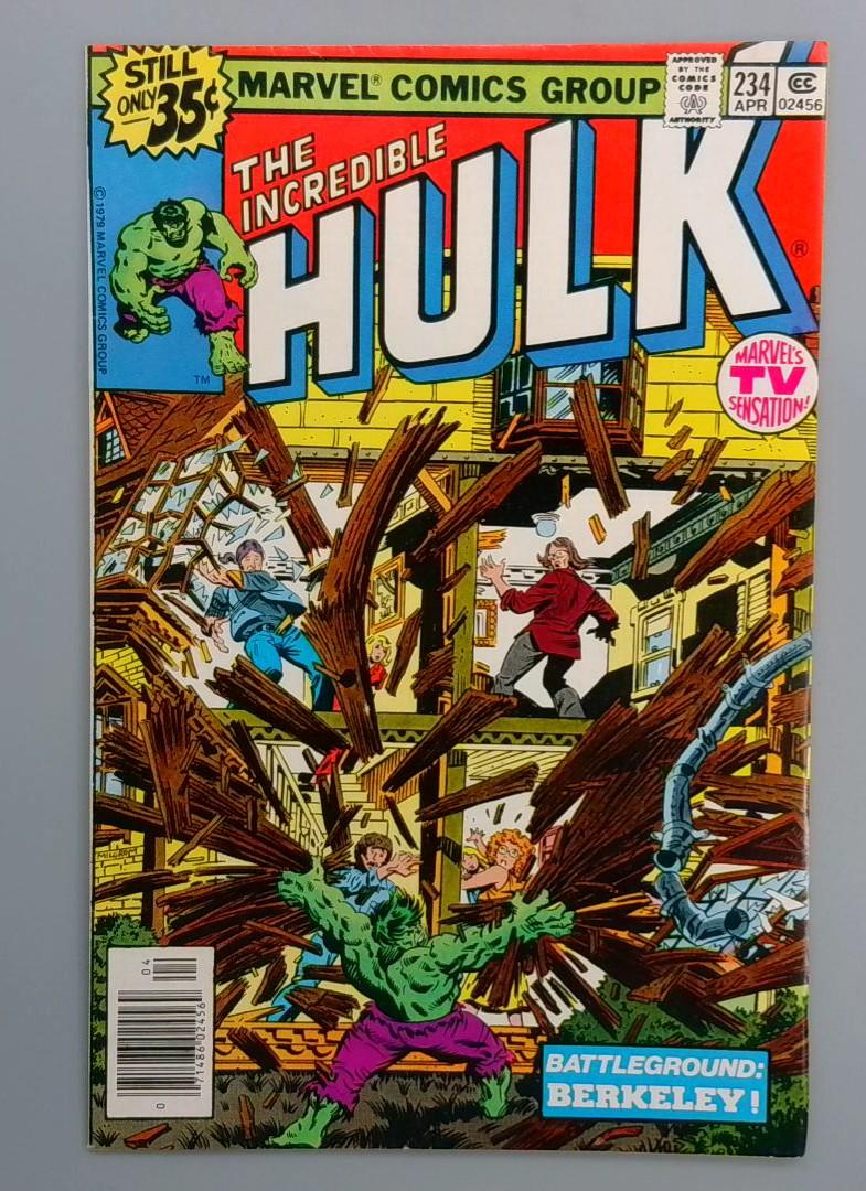 Incredible Hulk #234, NM1 1st Quasar, Newsstand Marvel Comics, 1979 JR1