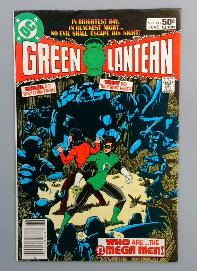 Green Lantern #141, FN+ 1st Omega Men, Newsstand DC Comics, 1981 JR1