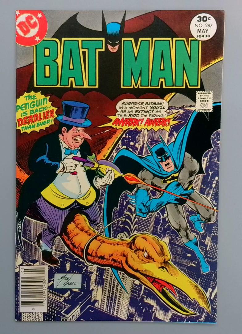 Batman #287, NM- Penguin DC Comics, May 1977 JR1