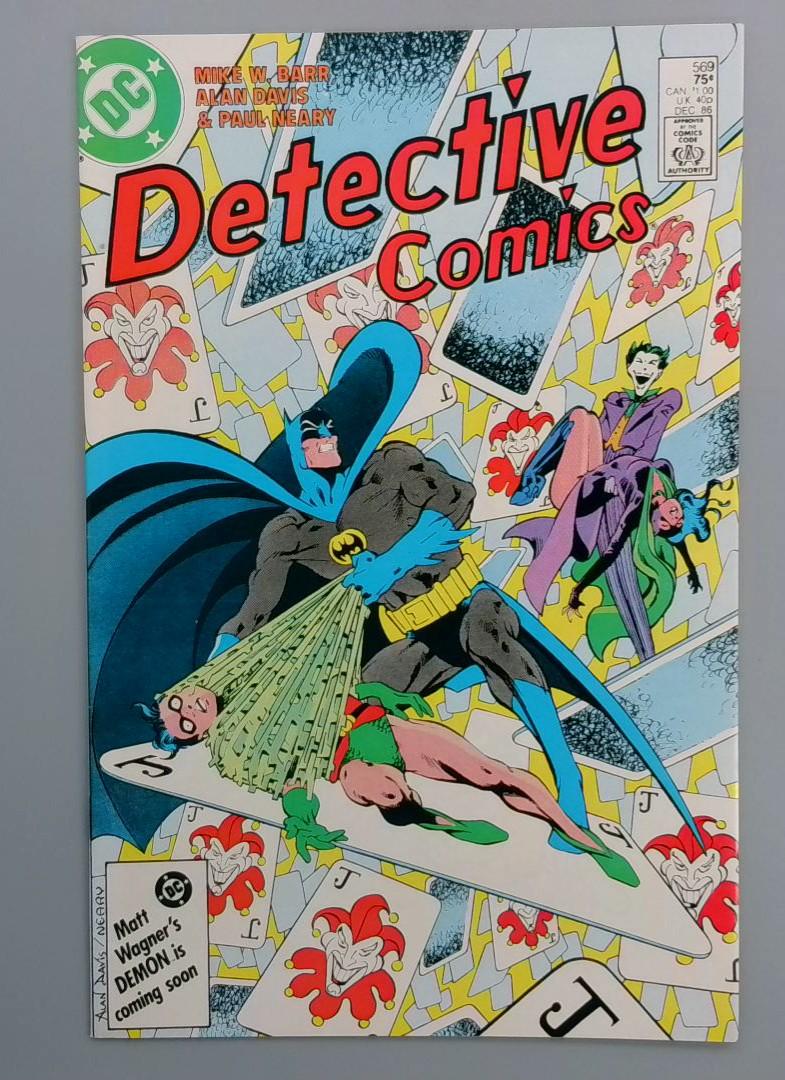 Detective Comics #569, NM Joker DC Comics, 1987 JR1