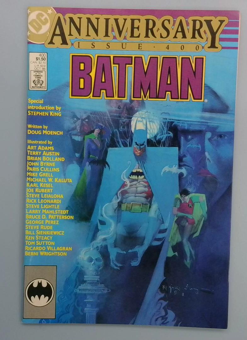 Batman #400, NM- Anniversary Issue, DC Comics, 1986 JR1
