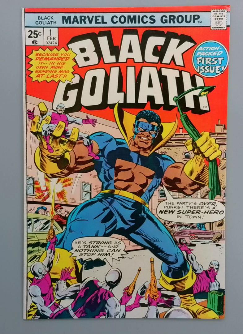 Black Goliath #1, NM- First Issue, Marvel Comics Group, February 1976 JR1