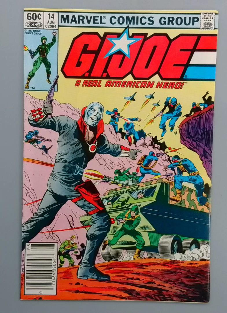G.I. Joe #14, NM 1st Destro Newsstand Marvel Comics, 1982 JR1