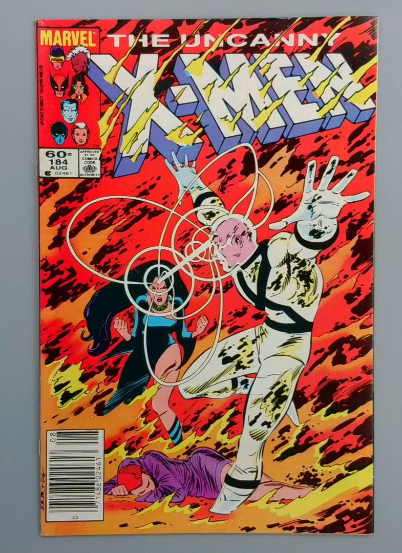 Uncanny X-Men #184, NM- Newsstand, 1st Forge Marvel Comics, 1984 JR1