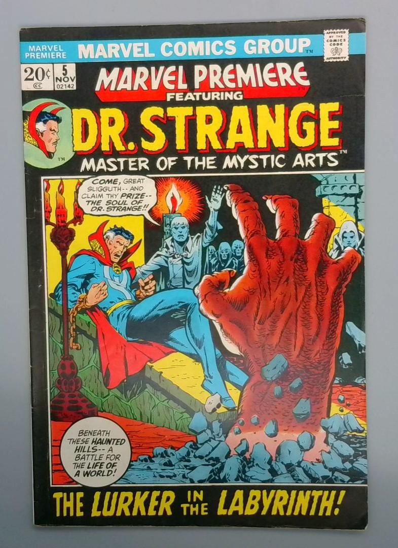 Marvel Premiere #5, FN- Dr. Strange, 1st Vishanti, Marvel Comics, 1972 JR1