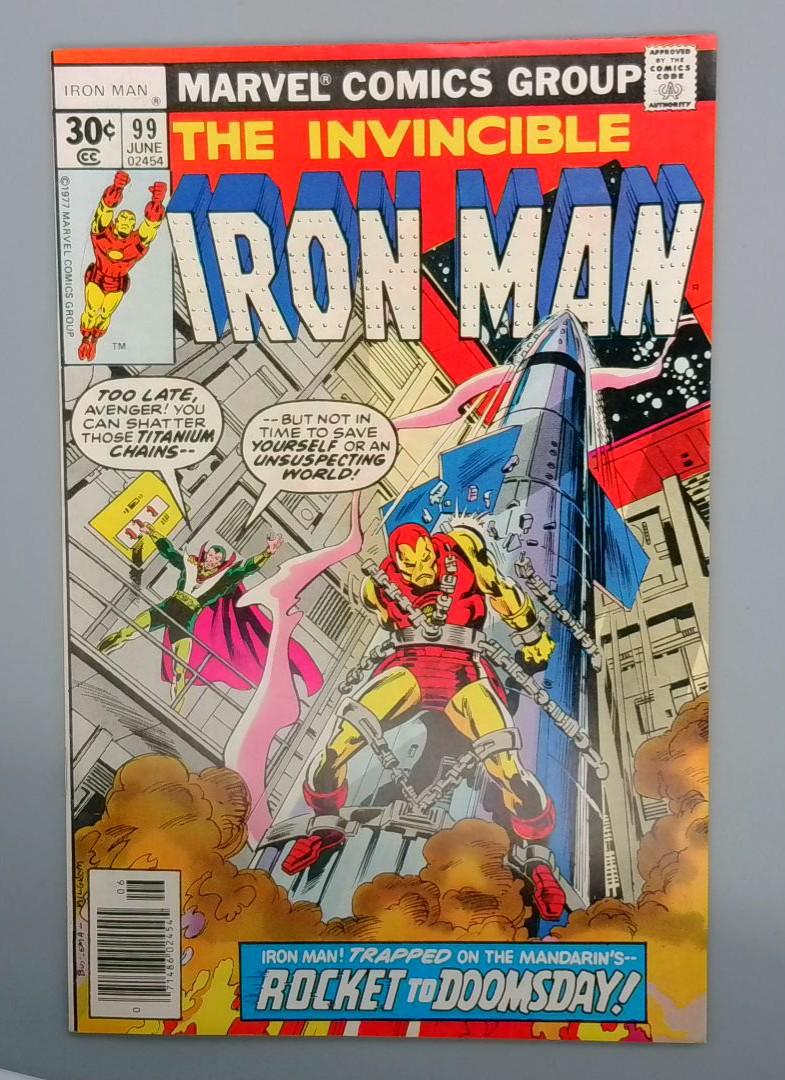 Iron Man #99, VF/NM Marvel Comics Group, 1977 JR1