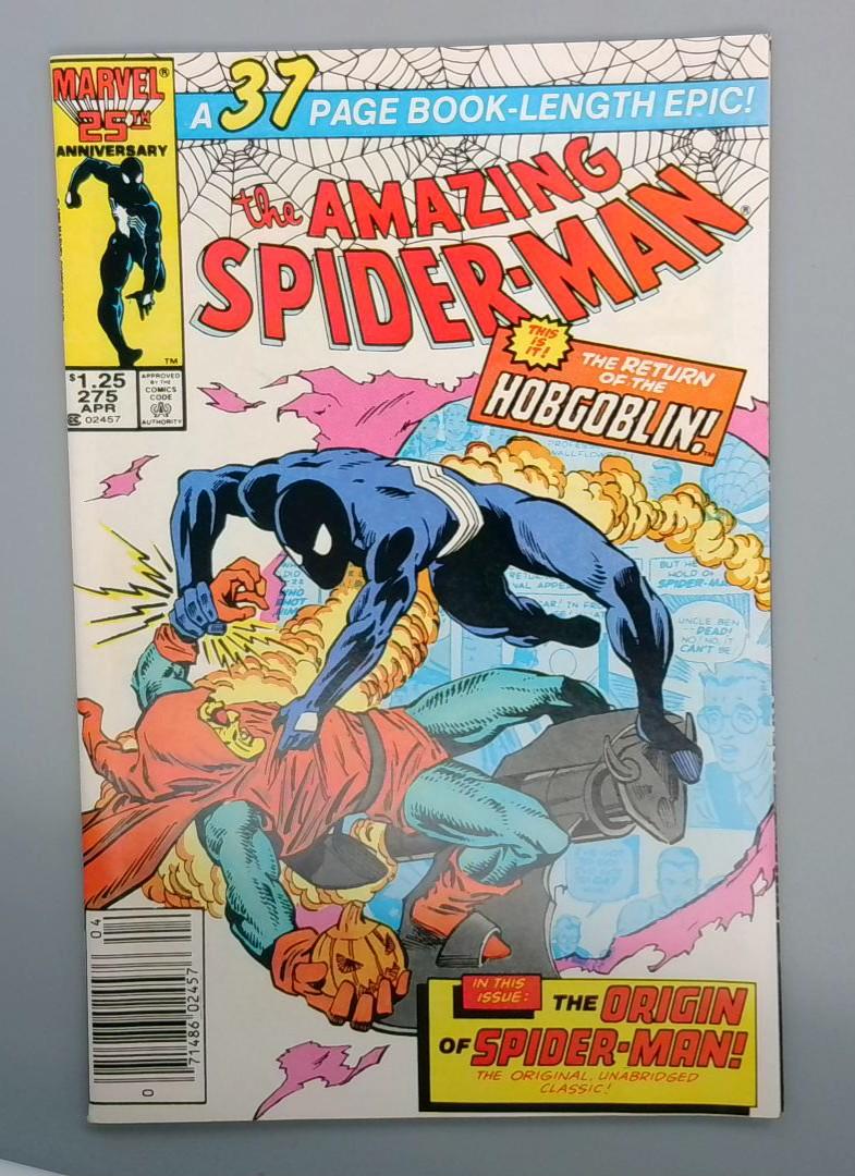 Amazing Spider-Man #275 VF/NM Newsstand Marvel, 1984 JR1