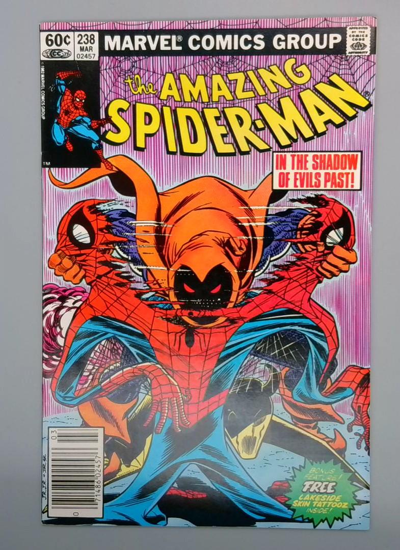 Amazing Spider-Man #238, NM- Newsstand, 1st Hobgoblin with Tattoz Marvel  JR1
