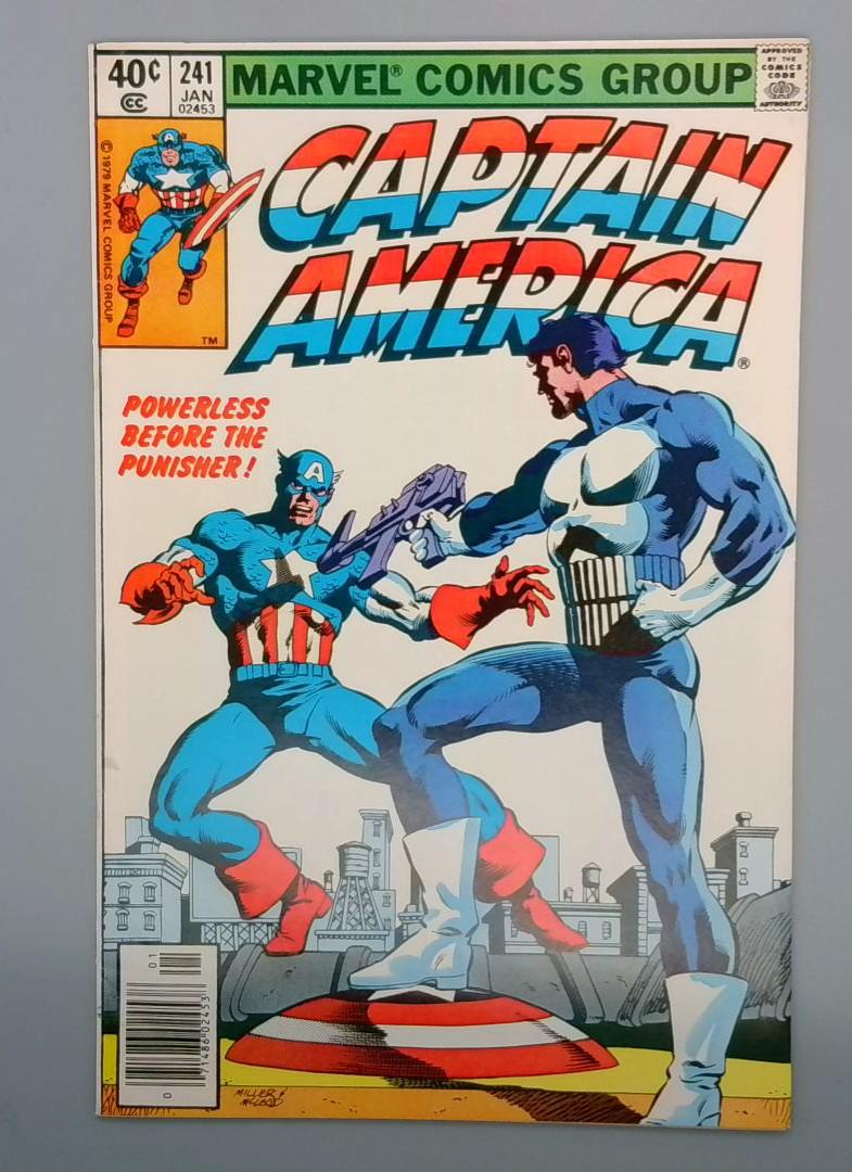 Captain America #241, VF Newsstand Punsisher, Marvel Comics, 1979 JR1